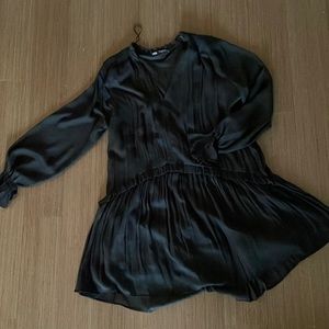 Zara black loose dress